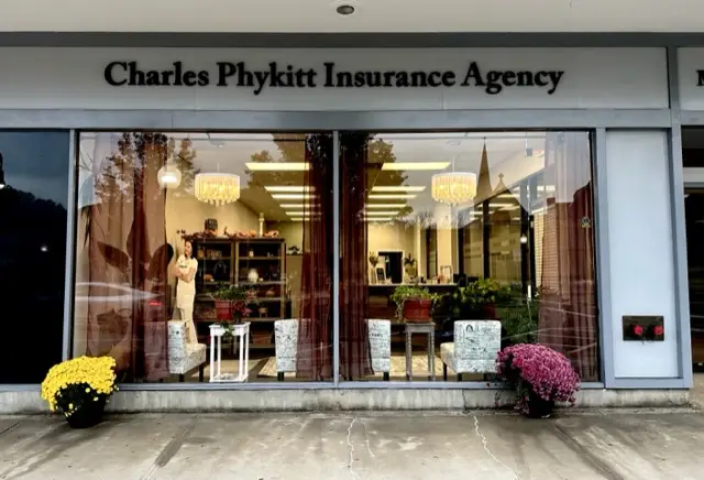 Charles Phykitt Insurance Agency office at 85 Main Street, North Adams, MA