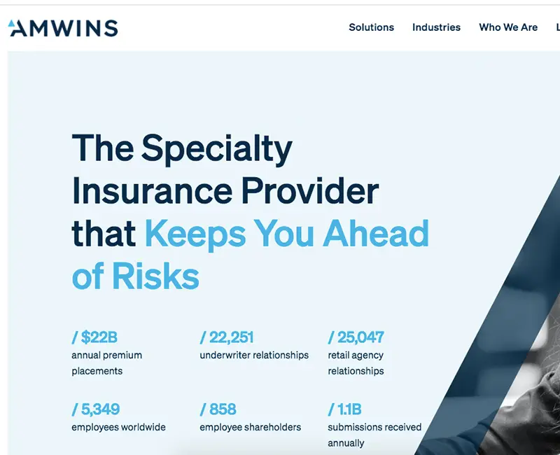 Amwins Group website